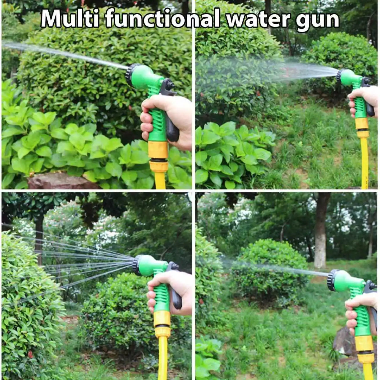 Many Pattern Garden Water Gun Hose Nozzle Mutifunctional Household Car Washing Yard Water Sprayer Pipe Tube Nozzle SprinkleTools