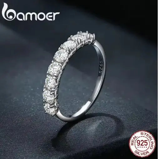 Couple's S925 Silve Diamond Ring