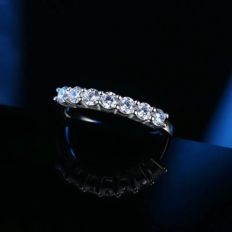 Couple's S925 Silve Diamond Ring