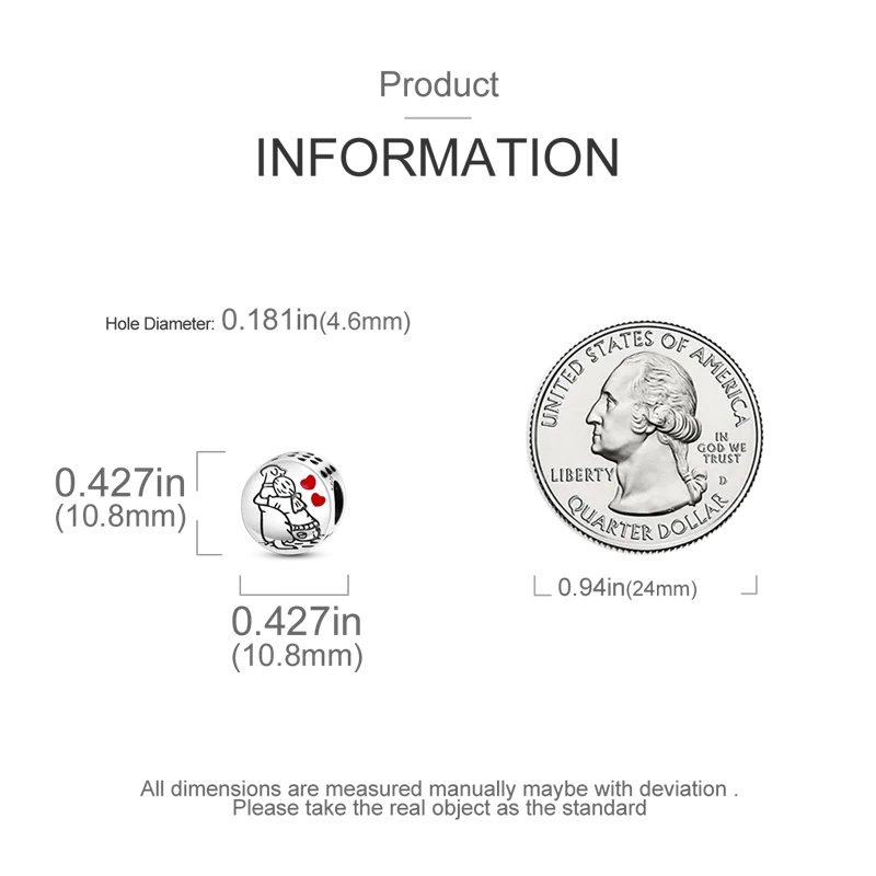 Dogs Pet Charms 925 Silver Heart Shaped Pink Zircon Claws Pendants Fit Original S925 Bracelets Fine DIY Birthday Jewelry Gifts